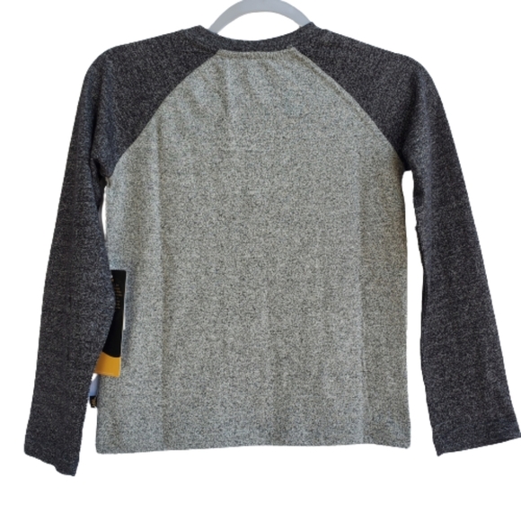 LEE LONG SLEEVE GRAY T SHIRT BOYS SZ 7 - Picture 2 of 7